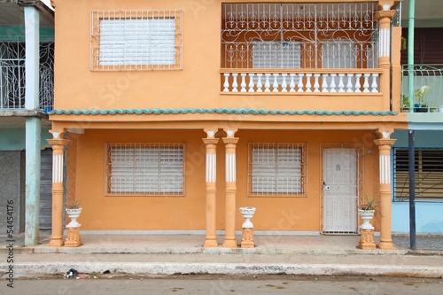 Photo: Cuba architecture in Moron Cuba architecture in Moron