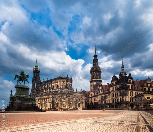 Photo: Hofkirche in Dresden Hofkirche in Dresden