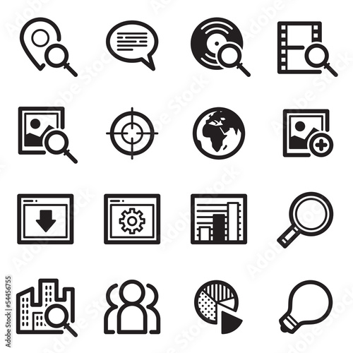 Vector: SEO Icons Set 1 - Simpla Series SEO Icons Set 1 - Simpla Series