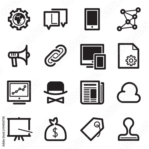Vector: SEO Icons Set 2 - Simpla Series SEO Icons Set 2 - Simpla Series