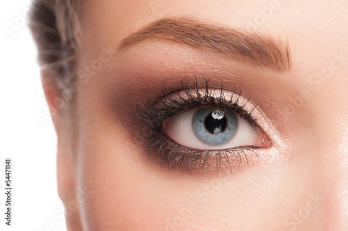 Photo: Woman eye with makeup Woman eye with makeup