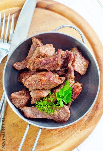Photo: fried meat fried meat