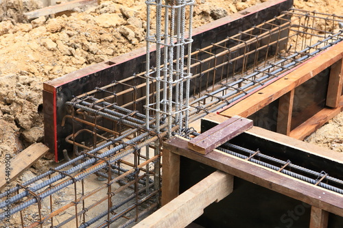 Photo: foundation for home building foundation for home building