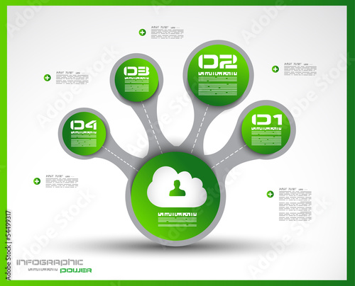 Vector: Infographics concept to display your data Infographics concept to display your data