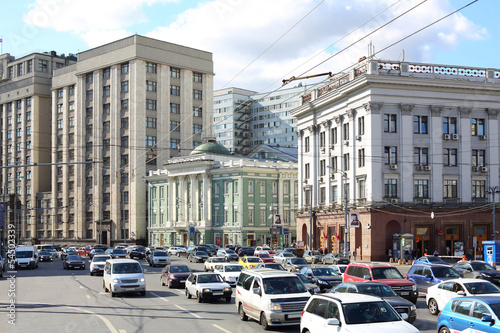 Photo: Traffic at city at day Traffic at city at day