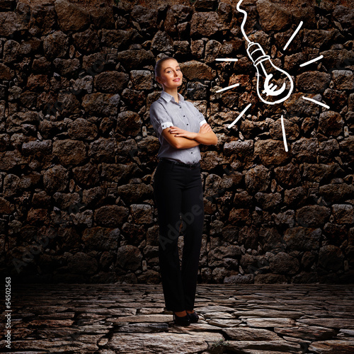 Photo: Attractive businesswoman Attractive businesswoman