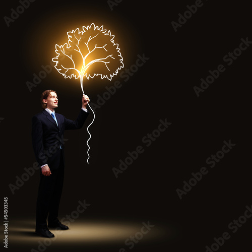Photo: Businessman in black suit Businessman in black suit