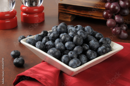 Photo: Organic blueberries Organic blueberries