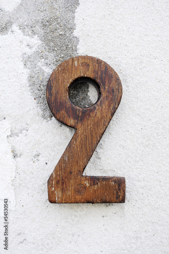 Photo: Hausnummer 2 Hausnummer 2