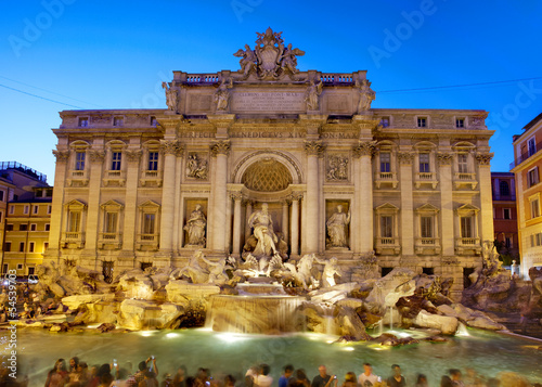 Photo: Trevibrunnen 1, Rom, Italien Trevibrunnen 1, Rom, Italien