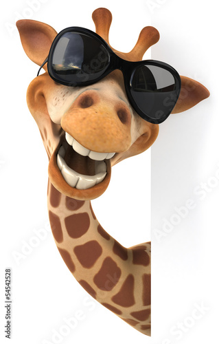 Illustration: Fun giraffe Fun giraffe
