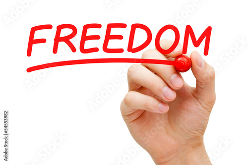 Photo: Freedom Red Marker Freedom Red Marker