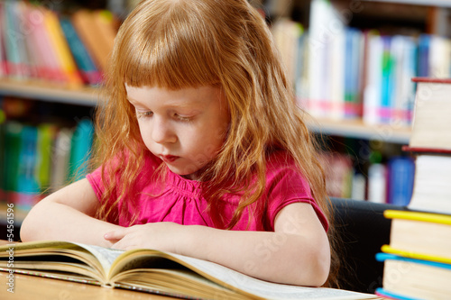 Photo: Library goer Library goer