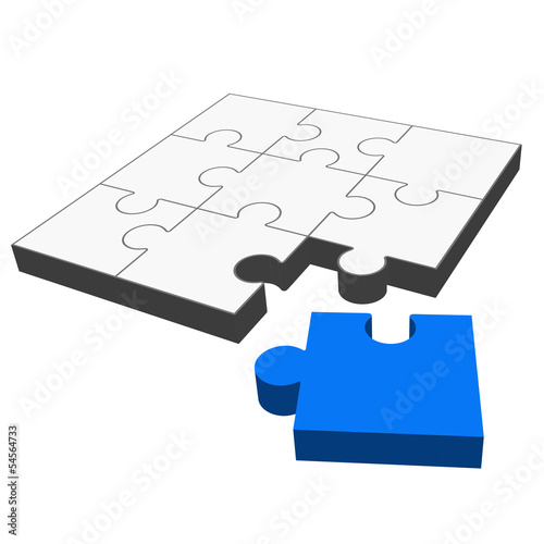 Vector: Puzzle 3D - passt ! Puzzle 3D - passt !