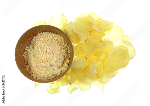 Photo: Potatoes Cheese Sauce Uncooked Potatoes Cheese Sauce Uncooked