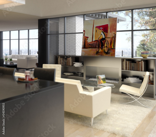 Illustration: Appartment du Montmartre (focus) Appartment du Montmartre (focus)