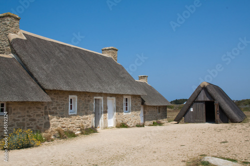 Photo: Chaumière à Ménéham Chaumière à Ménéham