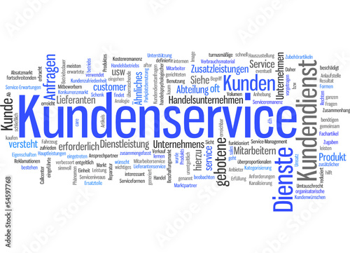 Vector: Kundenservice (Kundendienst, Service; Tagcloud) Kundenservice (Kundendienst, Service; Tagcloud)