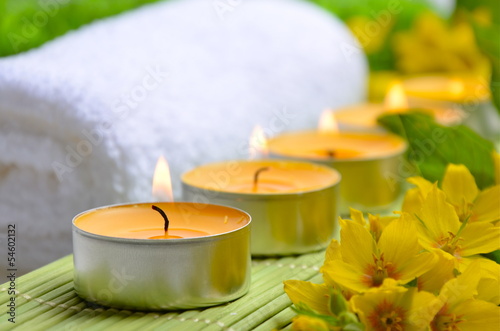 Photo: Wellness Kerzenlicht Gelb Wellness Kerzenlicht Gelb