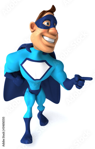Illustration: Fun superhero Fun superhero