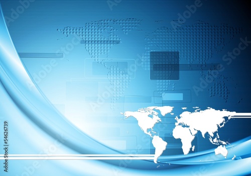 Vector: Creative technology blue background. Vector illustration eps 10 Creative technology blue background. Vector illustration eps 10