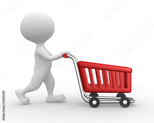 Illustration: Shopping car Shopping car
