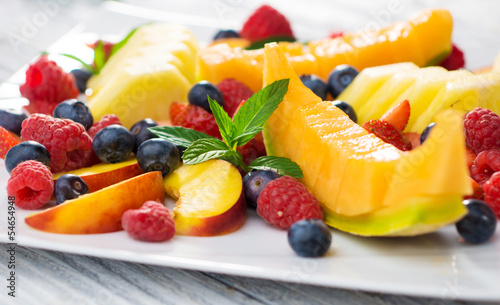 Photo: Fruit plate Fruit plate