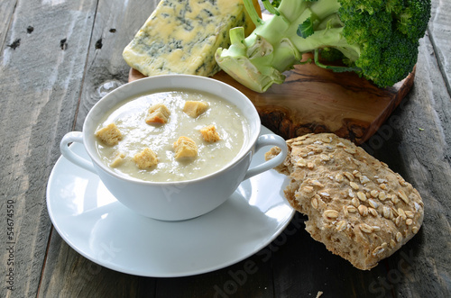 Photo: Broccoli and Stilton Soup Broccoli and Stilton Soup