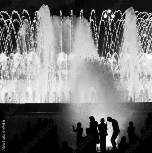 Photo: Kids against fountain Kids against fountain