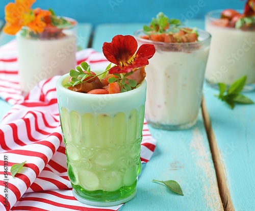 Photo: cauliflower panna cotta cauliflower panna cotta