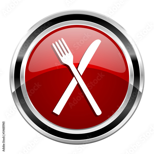 Illustration: restaurant icon restaurant icon