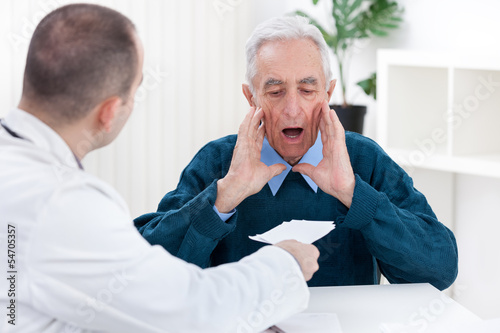 Photo: Shocked patient Shocked patient