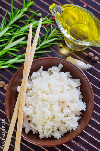 Photo: boiled rice boiled rice