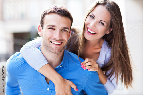 Photo: Happy young couple Happy young couple