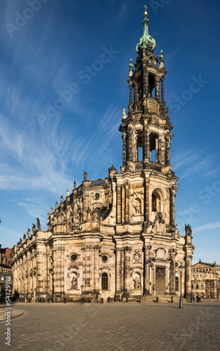 Photo: Hofkirche in Dresden, Germany Hofkirche in Dresden, Germany
