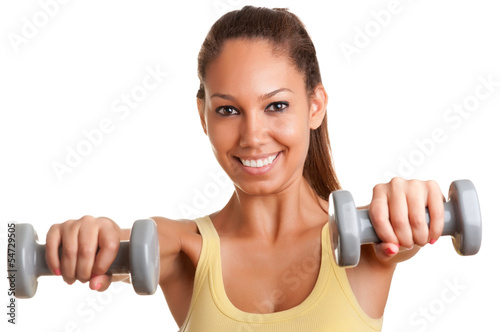 Photo: Woman Working Out Woman Working Out