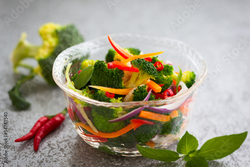 Photo: steamed vegetables steamed vegetables
