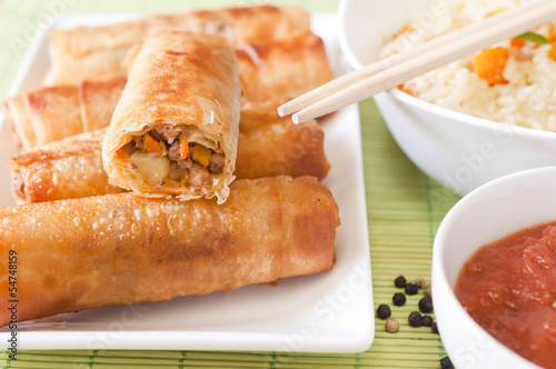 Photo: Chines rolls Chines rolls