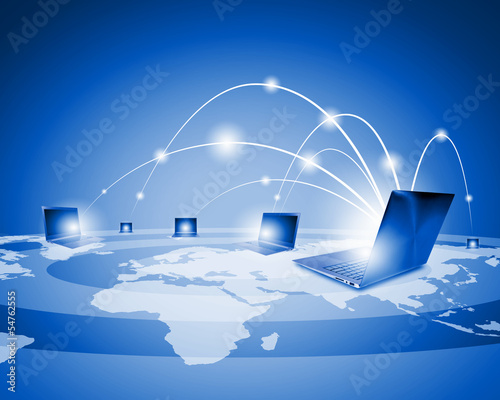 Photo: Global network Global network
