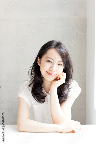 Photo: 笑顔の女性 笑顔の女性