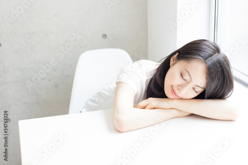 Photo: リラックスする女性 リラックスする女性