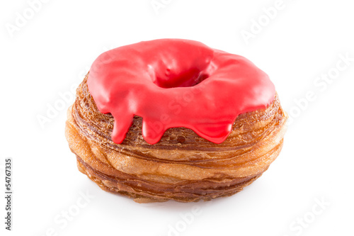 Photo: Cherry fondant croissant and donut mixture Cherry fondant croissant and donut mixture