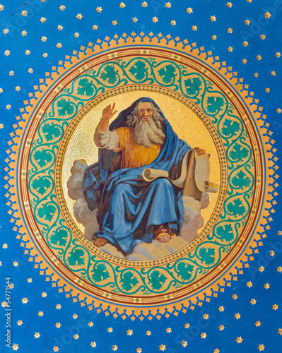 Photo: Vienna - Fresco of prophets in Altlerchenfelder Vienna - Fresco of prophets in Altlerchenfelder