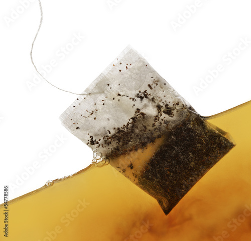 Photo: Tea Bag In Water Tea Bag In Water