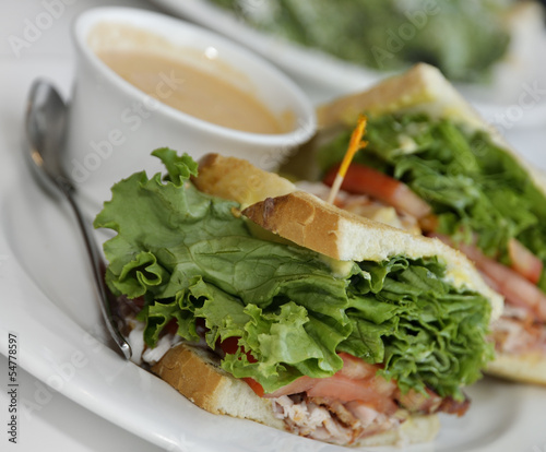 Photo: Turkey Sandwich Lunch Turkey Sandwich Lunch