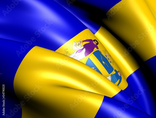 Illustration: Flag of Philadelphia, USA. Flag of Philadelphia, USA.