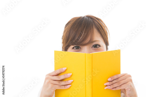 Photo: 本を読む女性 本を読む女性