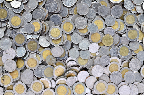 Photo: Thai Baht Coins Thai Baht Coins