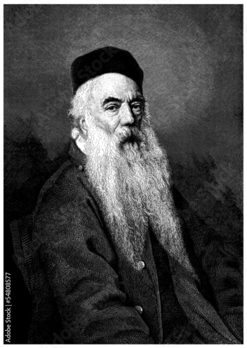 Illustration: Bearded Man - 19th century Bearded Man - 19th century