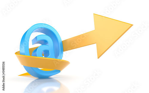 Illustration: Email concept Email concept